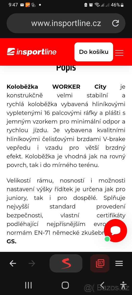 Koloběžka Worker City 16 - 5