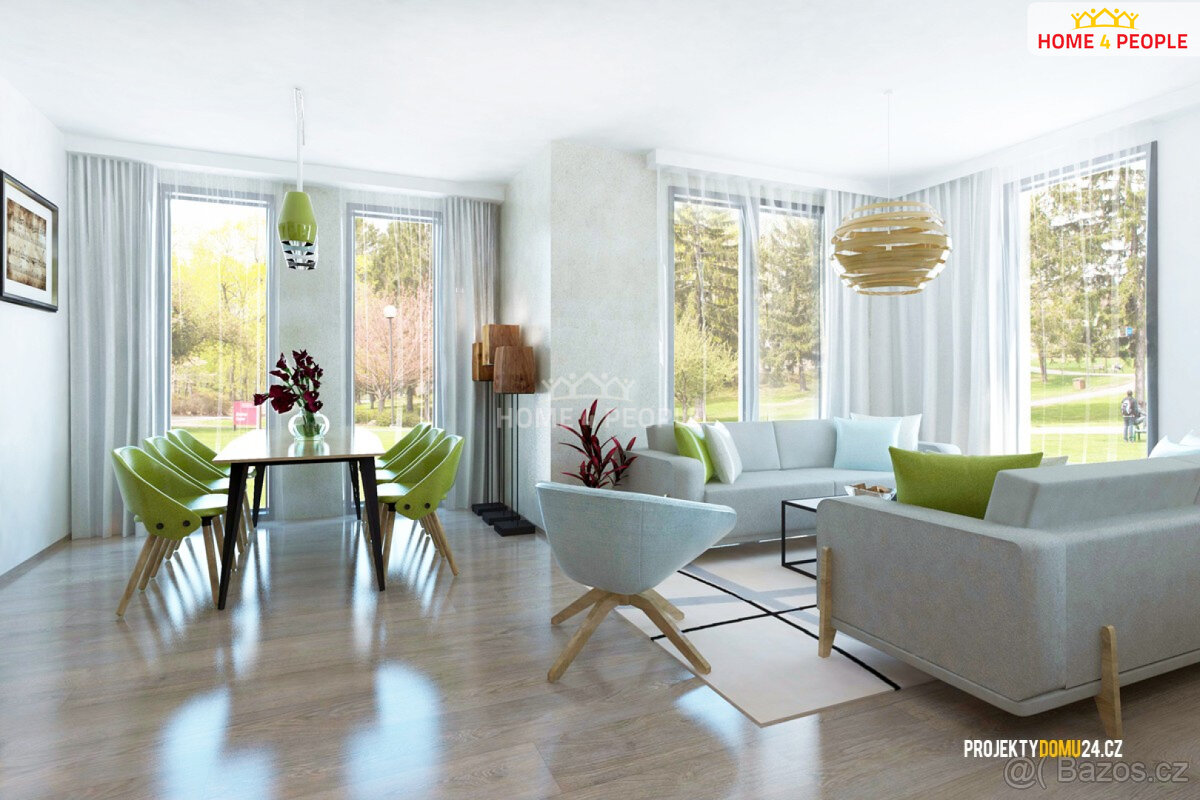 Projekt RD 4+kk na klíč ve Zlíně ul. Pampelišková - 5