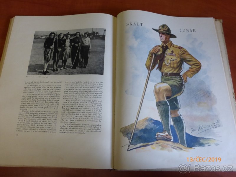 VELKÁ KNIHA O SPORTU -1.vyd.1947 // ilustr. M.NIEDERLE - 5