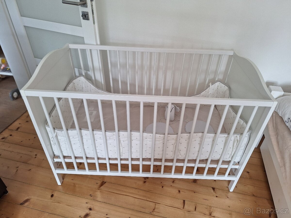 Detska postyka,matrace,přebalovací podložka,monitoring dechu - 5