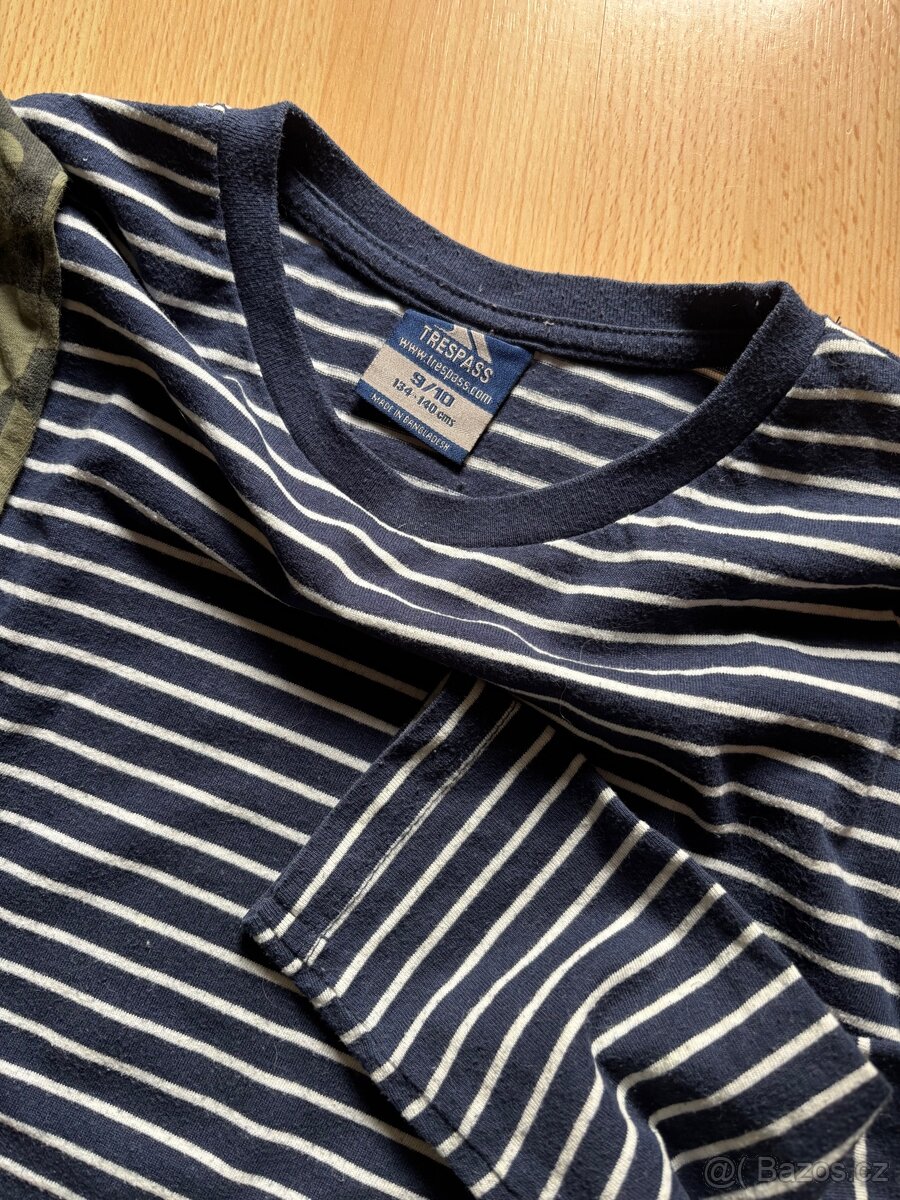 4x triko dl. rukáv vel. 134/140 - 5