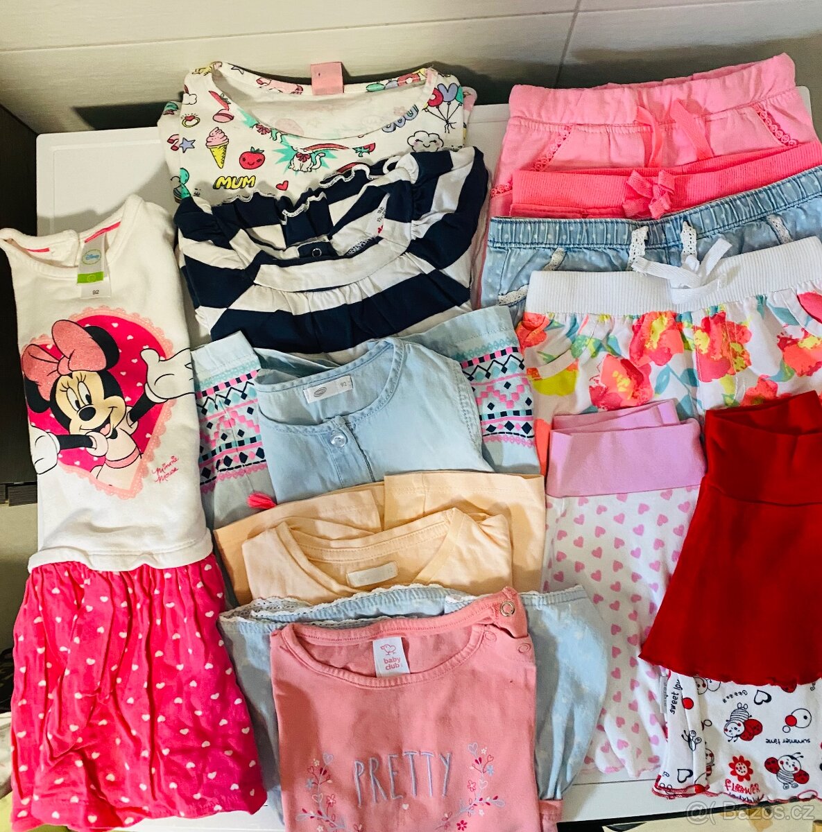 Oblečení pro holčičku vel. 92 - 5