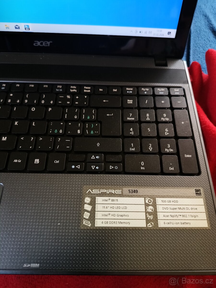 Acer Aspire 5349 – Intel Celeron B815 / 4 GB RAM / 500 GB HD - 5