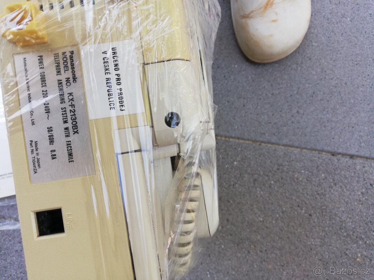 Panasonic KX -F2130BX /telefon + fax+ záznamník/ - 5