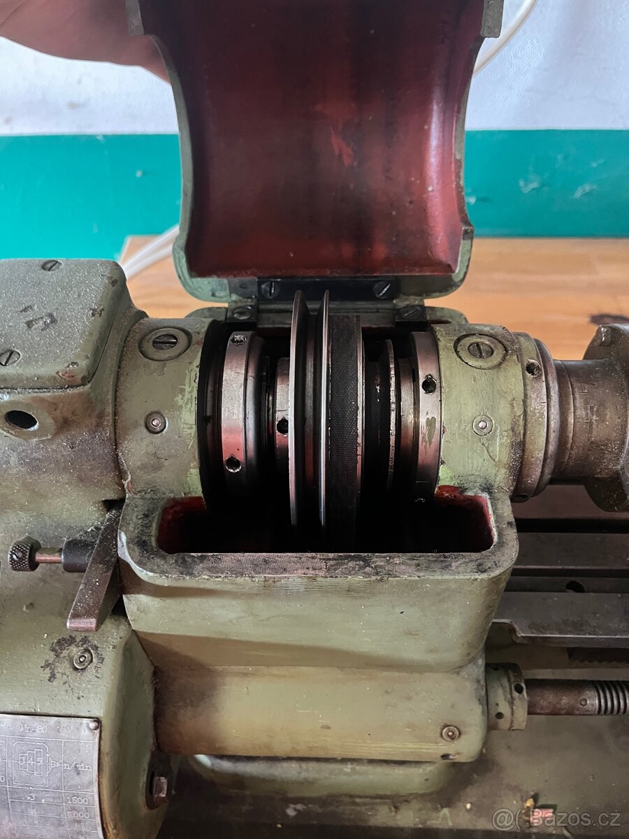 Soustruh tos Čelákovice typ mn-80 1961 - 5