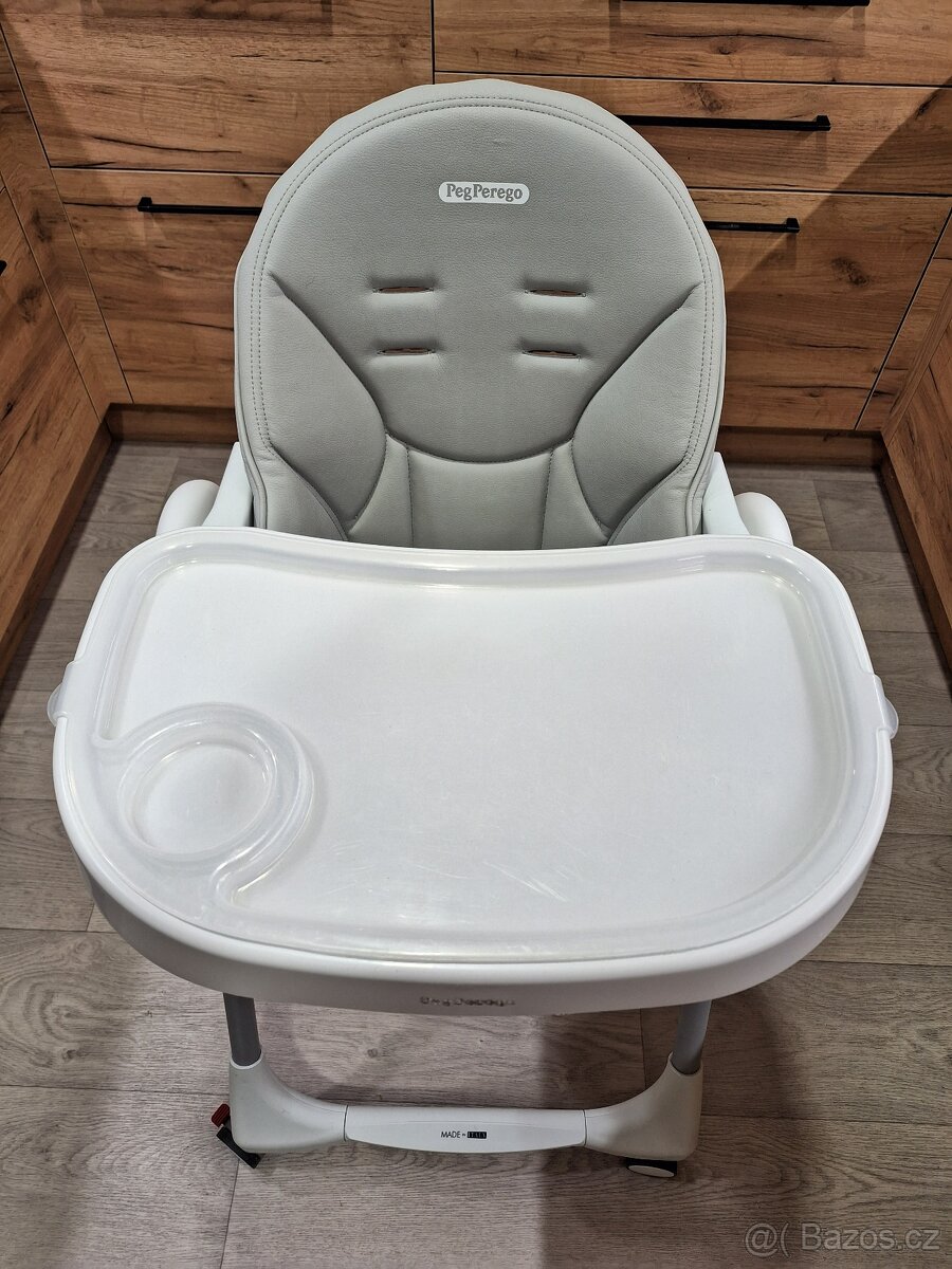 Peg Pérego Prima Pappa Follow Me + hrazda Ice - 5