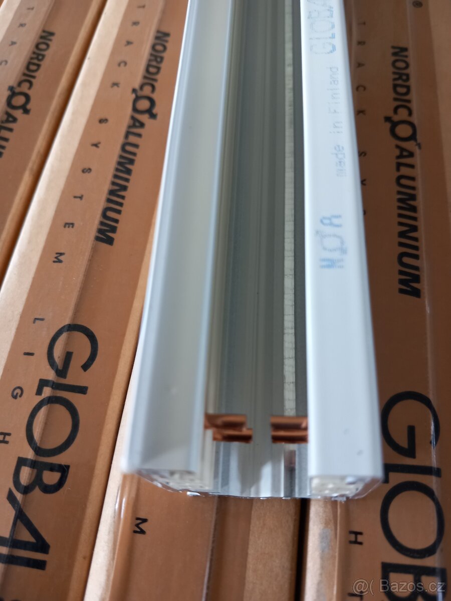 lištový závěsný osvětlovací systém GLOBAL Nordic Alu - 5