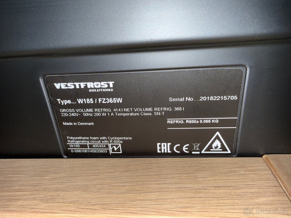 Vinotéka Vestfrost - 5