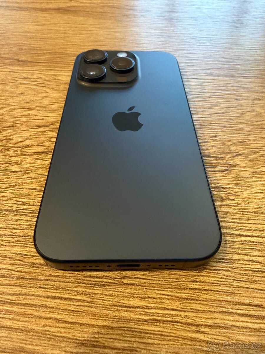 iPhone 15 Pro TOP stav, bez jediného škrábance, modrý titan - 5