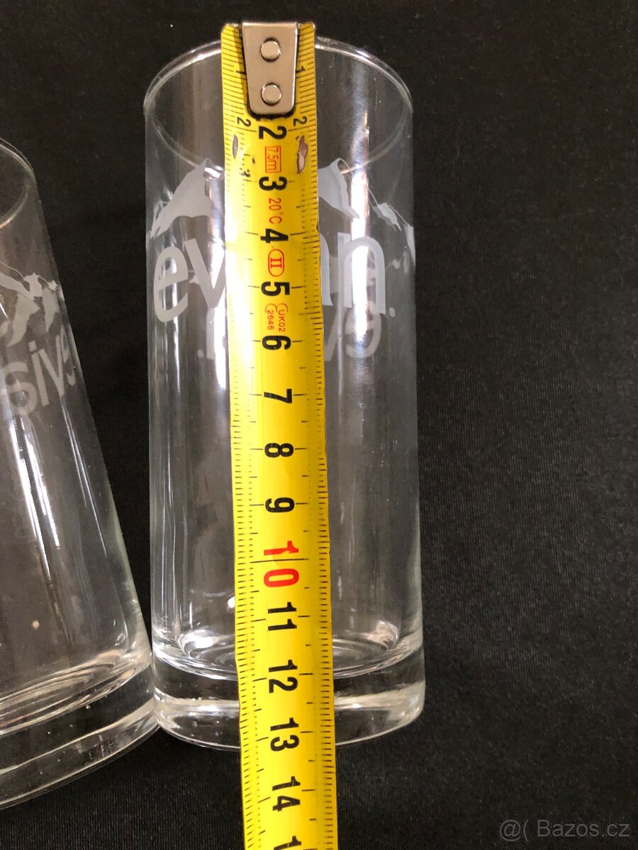 Long sklenice Evian 0,2 l - 5