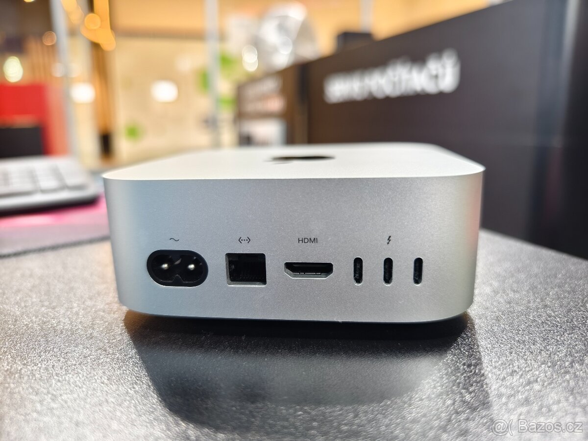Zánovní Mac Mini M4, 16gb, 256gb + magic keyboard a mouse - 5