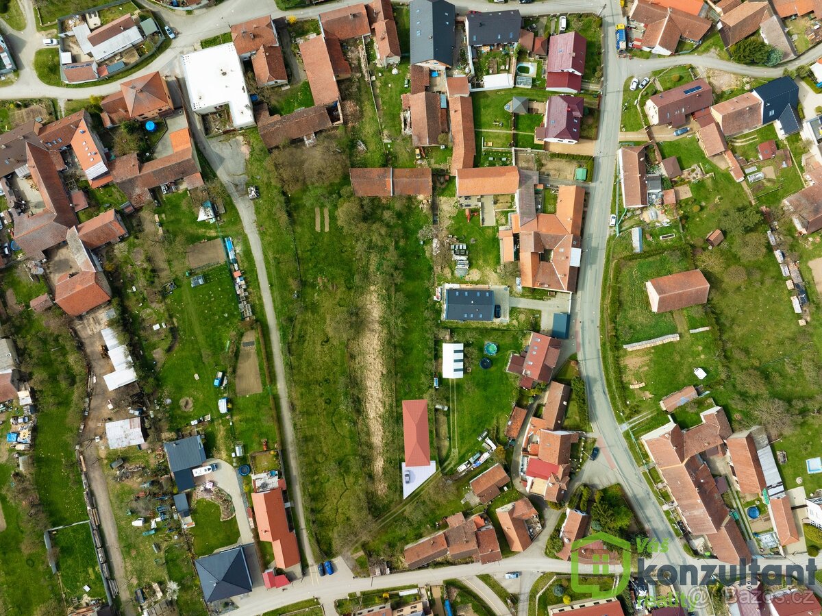 Prodej stavebního pozemku 1263 m² v obci Svatoslav u Tišnova - 5