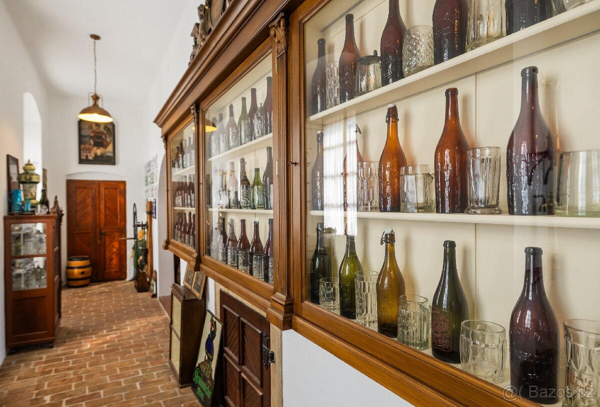 Sbírám STARÉ PIVNÍ LAHVE, SKLENICE, PULLITRY A REKLAMY - 5