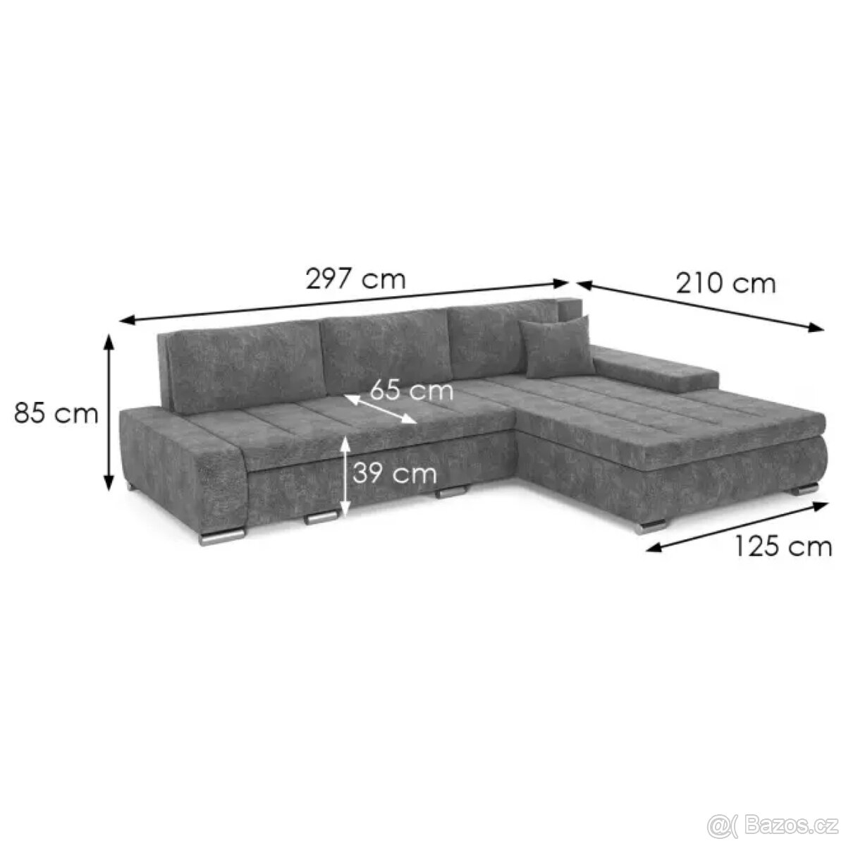 Nova sedačka šedá : 12000 ( doprava v cene ) - 5