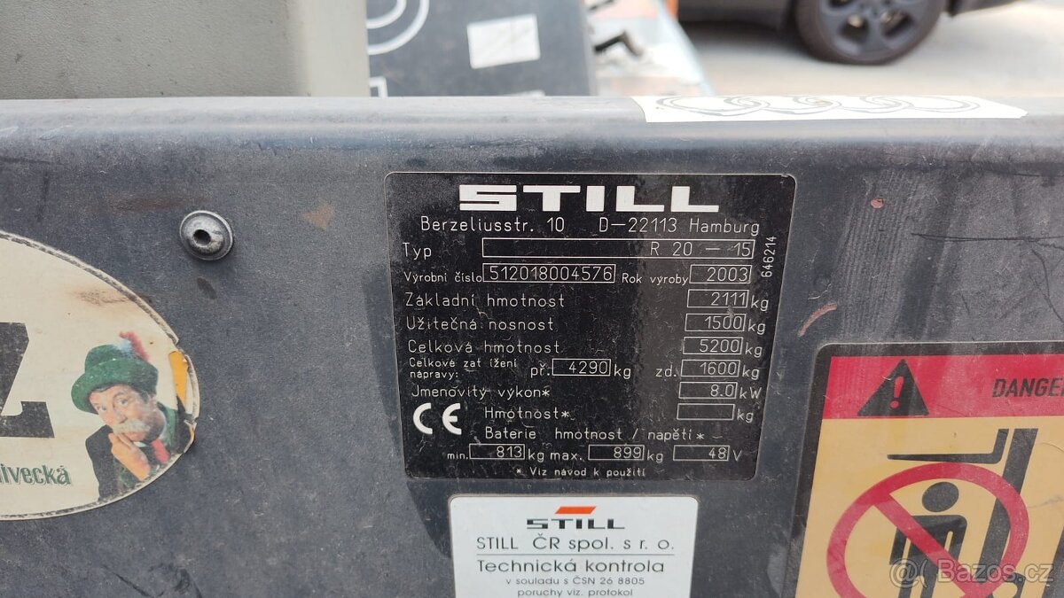 VZV Still díly triplex posuv kola motor vyoskozdvich - 5