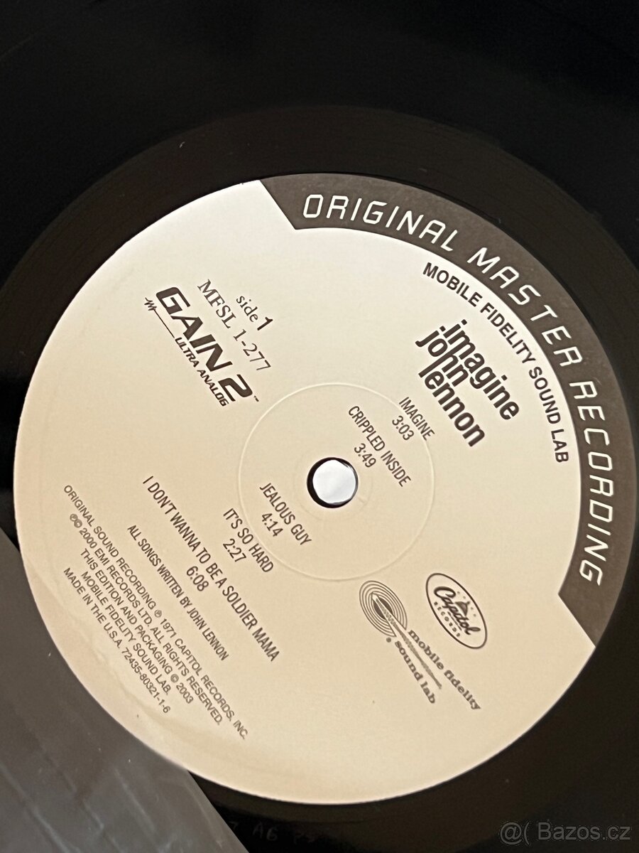 John Lennon | Imagine | 1st Promo MFSL press | NEW - 5