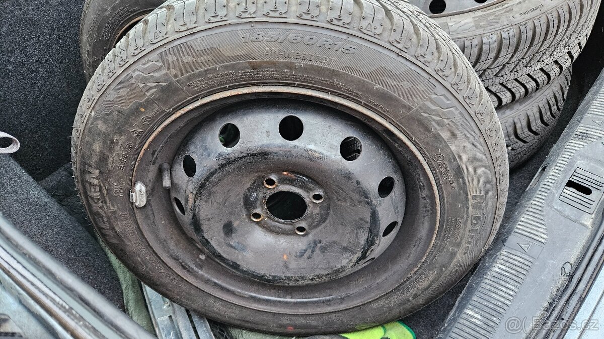 Celoroční nové pneu Nexen N-blue 4season XL 185/60-R15, 4ks - 5