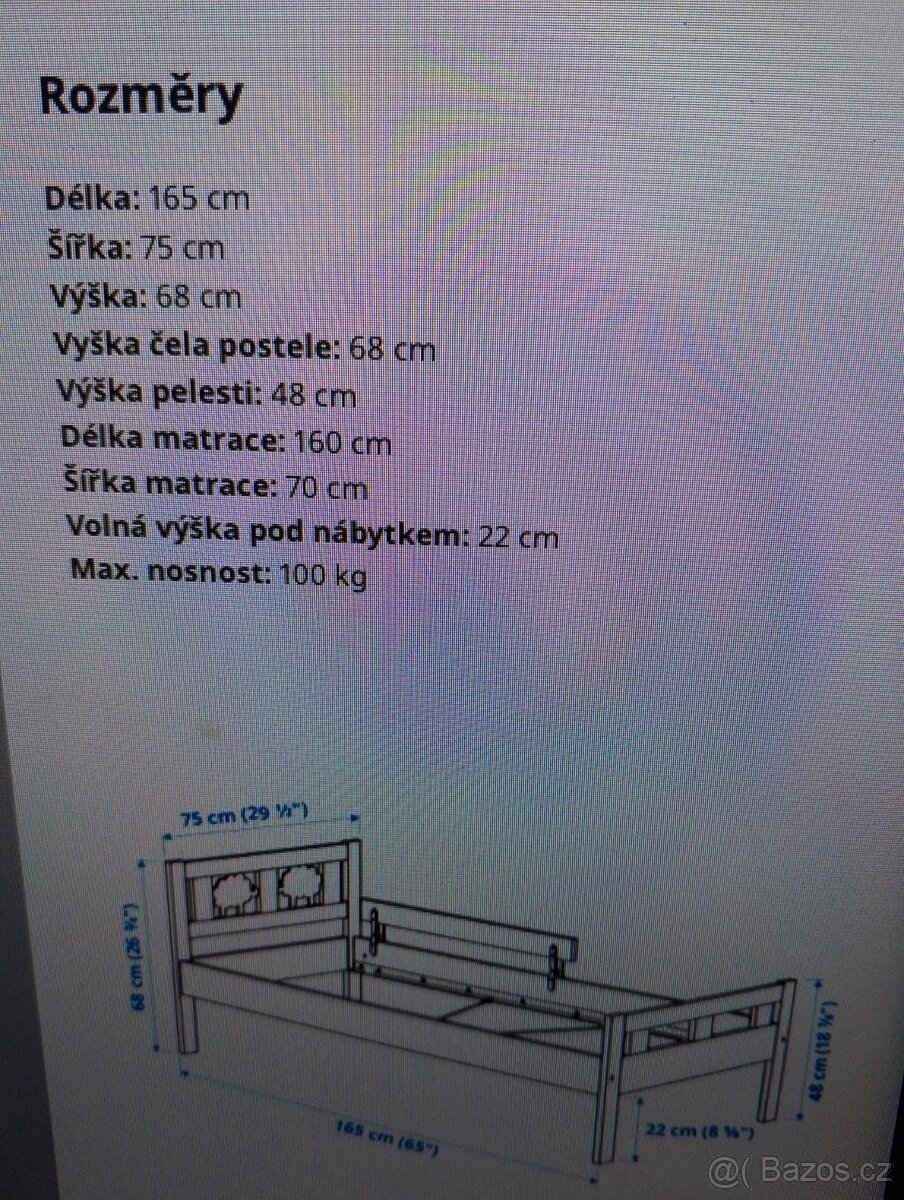 Detska postel IKEA KRITTER - 5