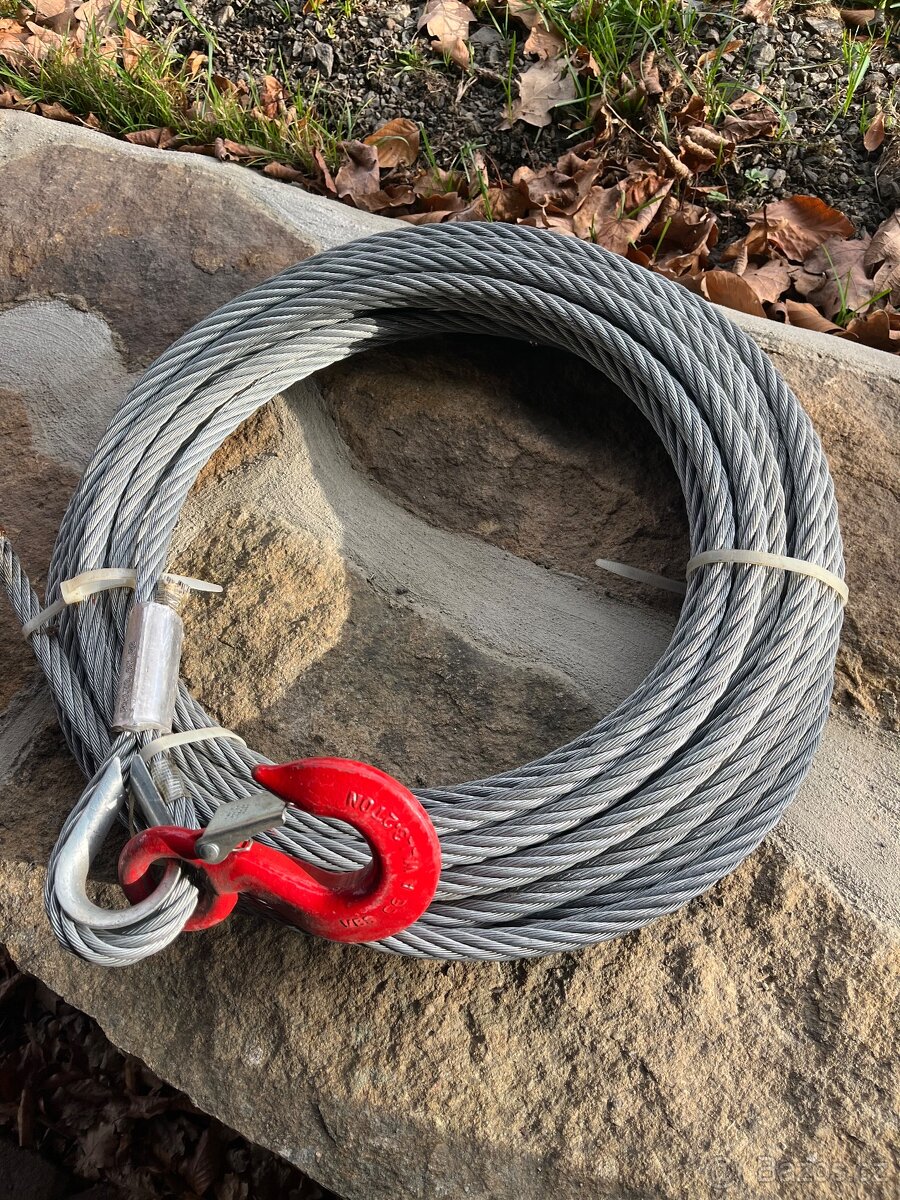 Ocelová lana s hákem - 5