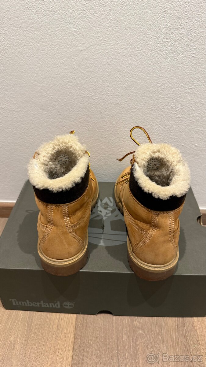 Zimní kožené boty Timberland - 5