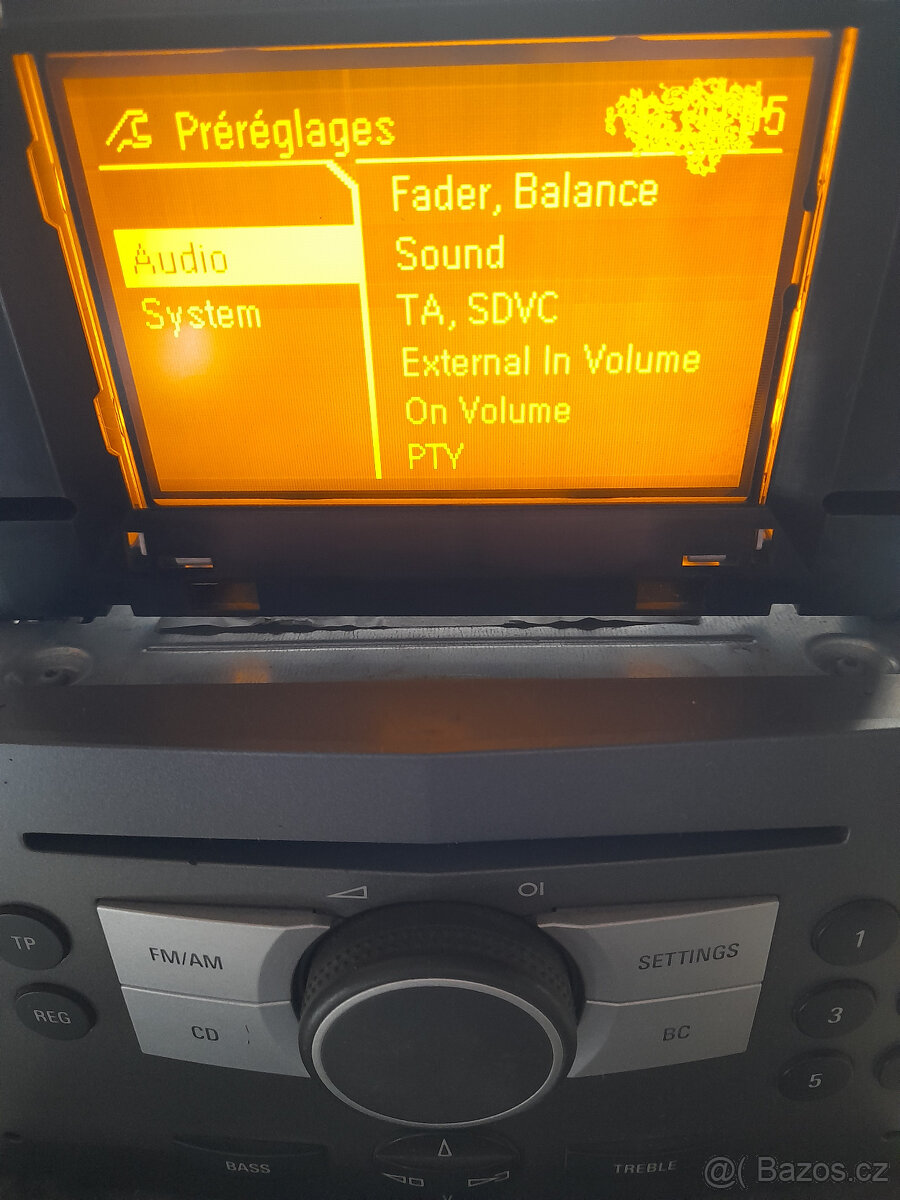 Autorádio opel astra zafira CD30 - 5