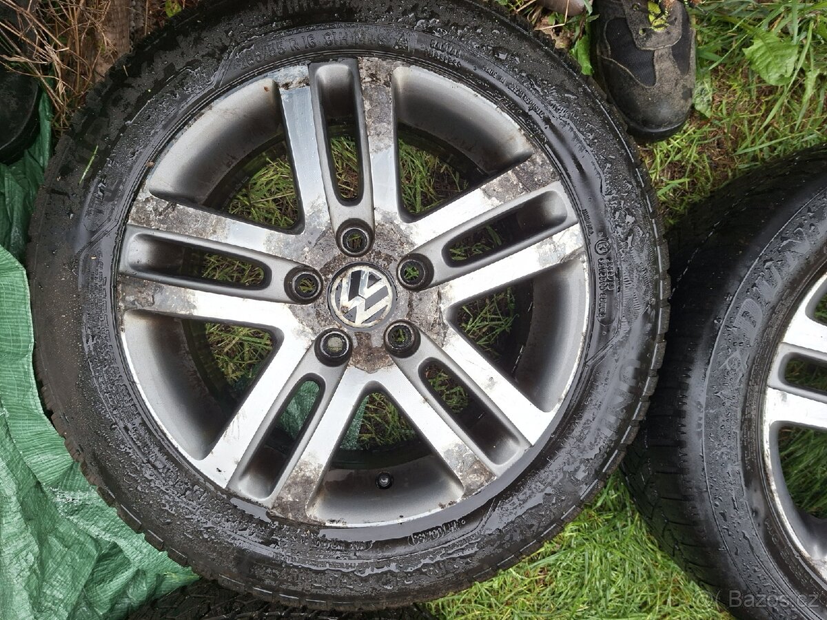 Originál alu kola Volkswagen Golf - 5
