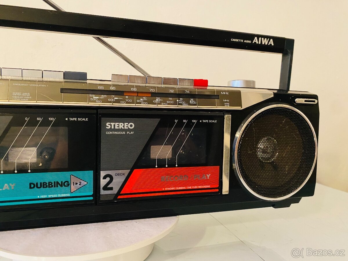 Radiomagnetofon Aiwa CS-W220, rok 1986 - 5