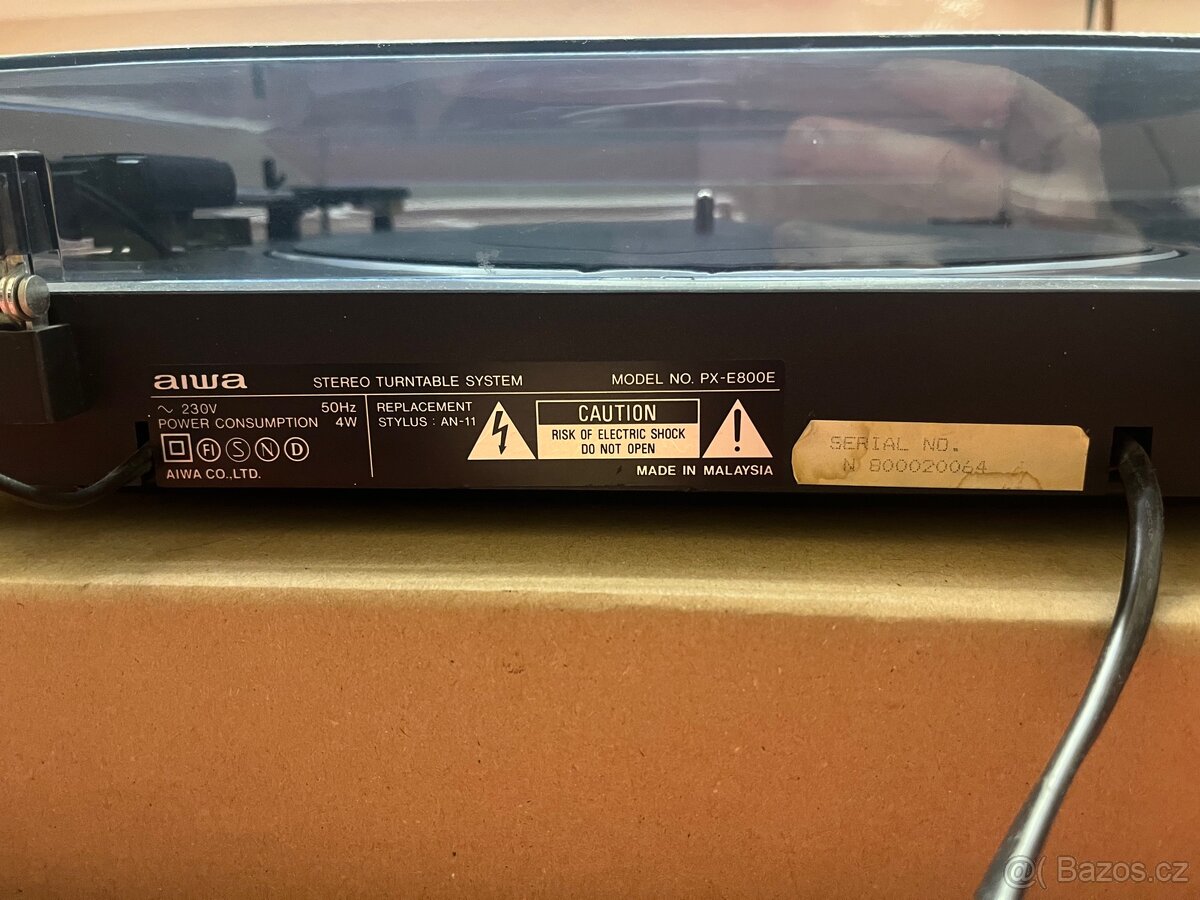 AIWA PX-E800 gramofon (funkční) - 5
