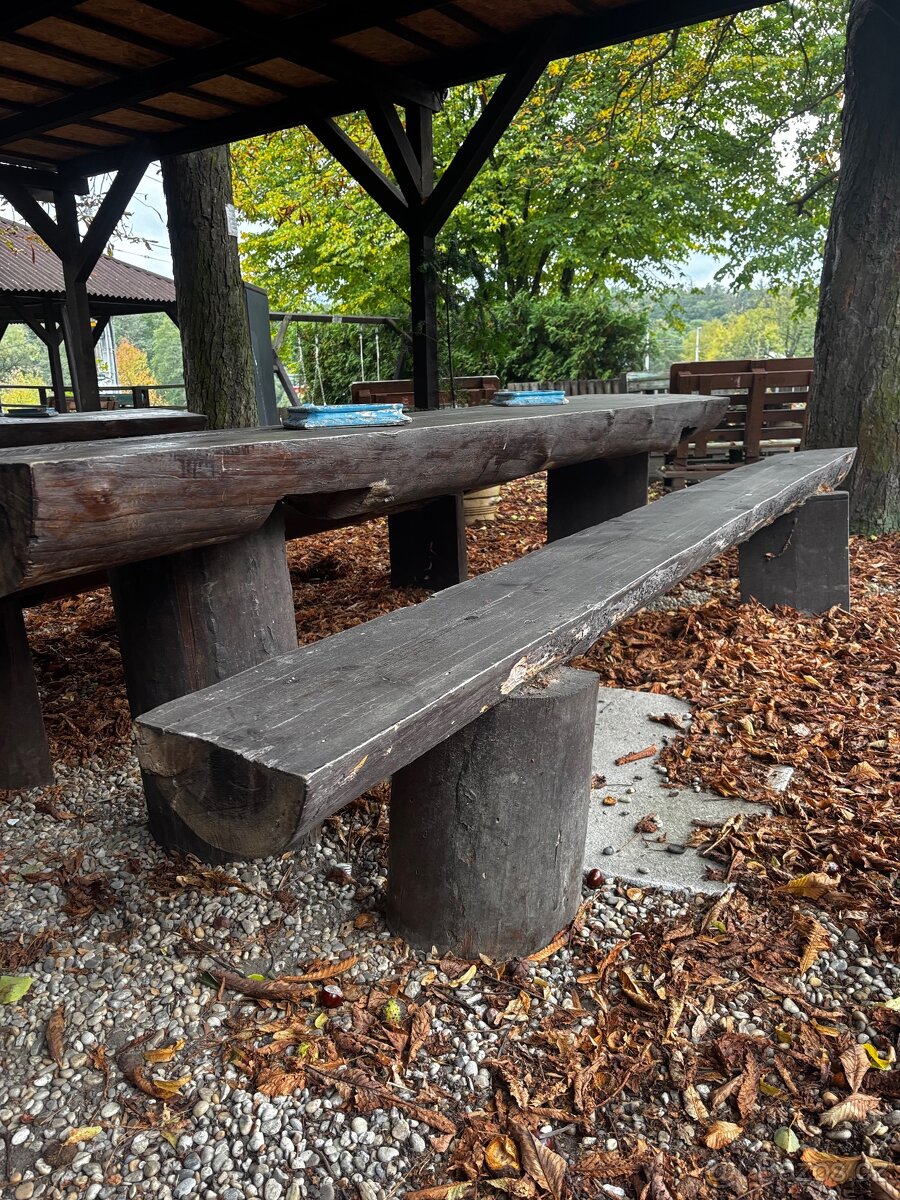 Masivní zahradní komplet - 5