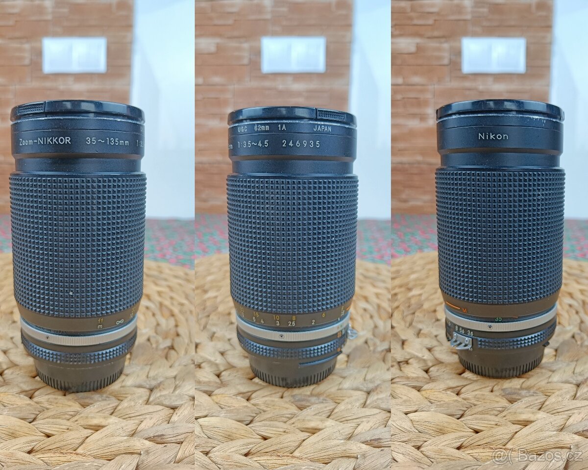 Objektiv Nikon 35-135mm f/3.5-4.5 AI-S Nikkor, Converte 2x-3 - 5