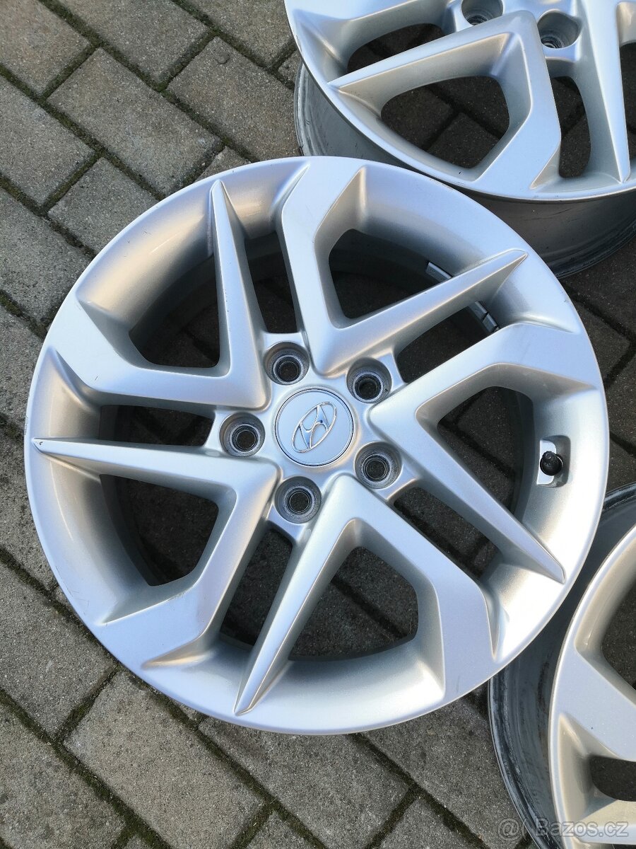 Originál ALU kola Hyundai Tuscon R16 TPMS - 5