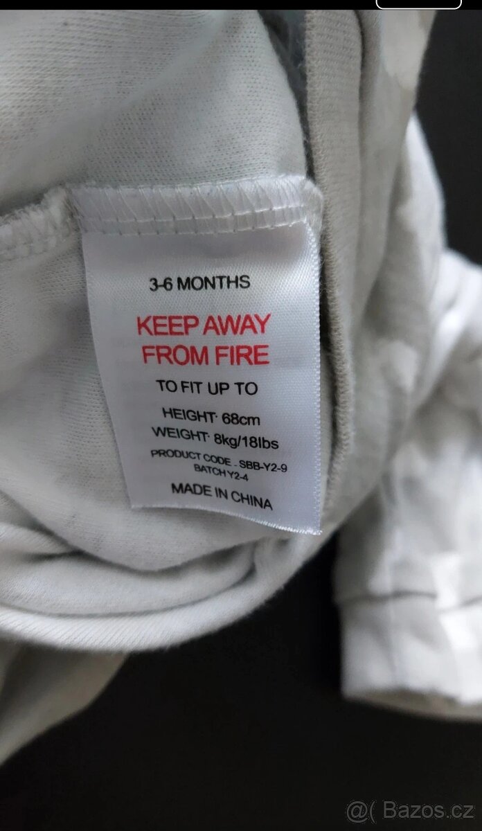 5x pyžamko vel.68 - 5