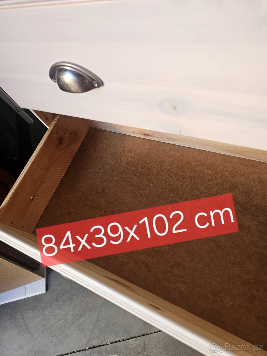 CELODŘEVĚNÁ KOMODA - 5