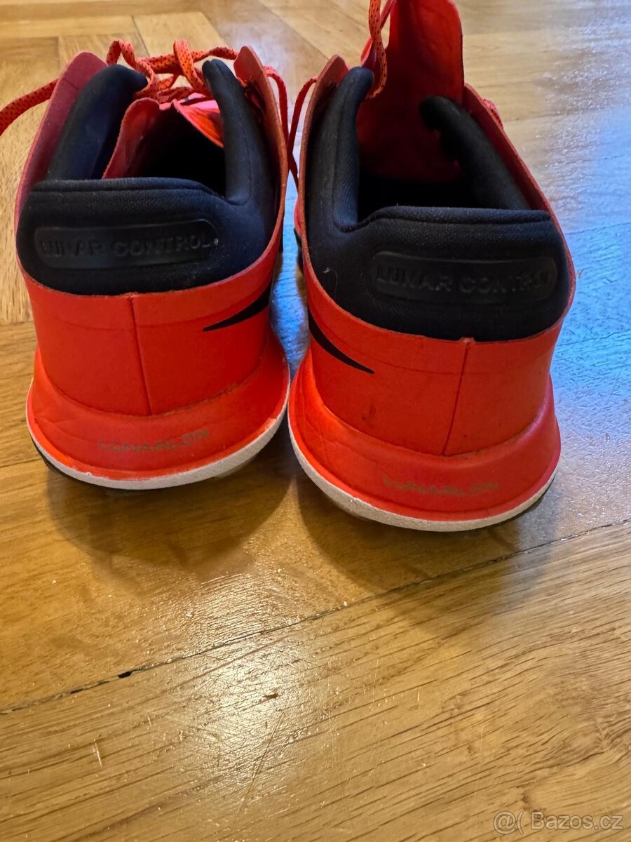 Golfové boty Nike Lunarlon červené - 5