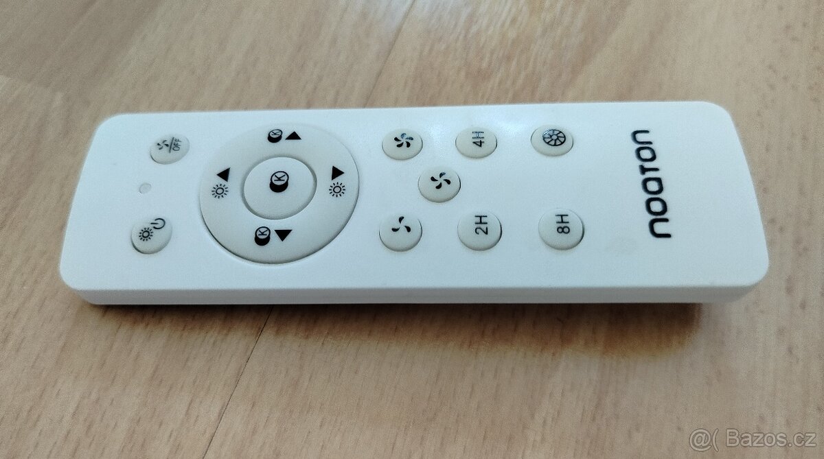 Stropní ventilátor se LED světlem - 5
