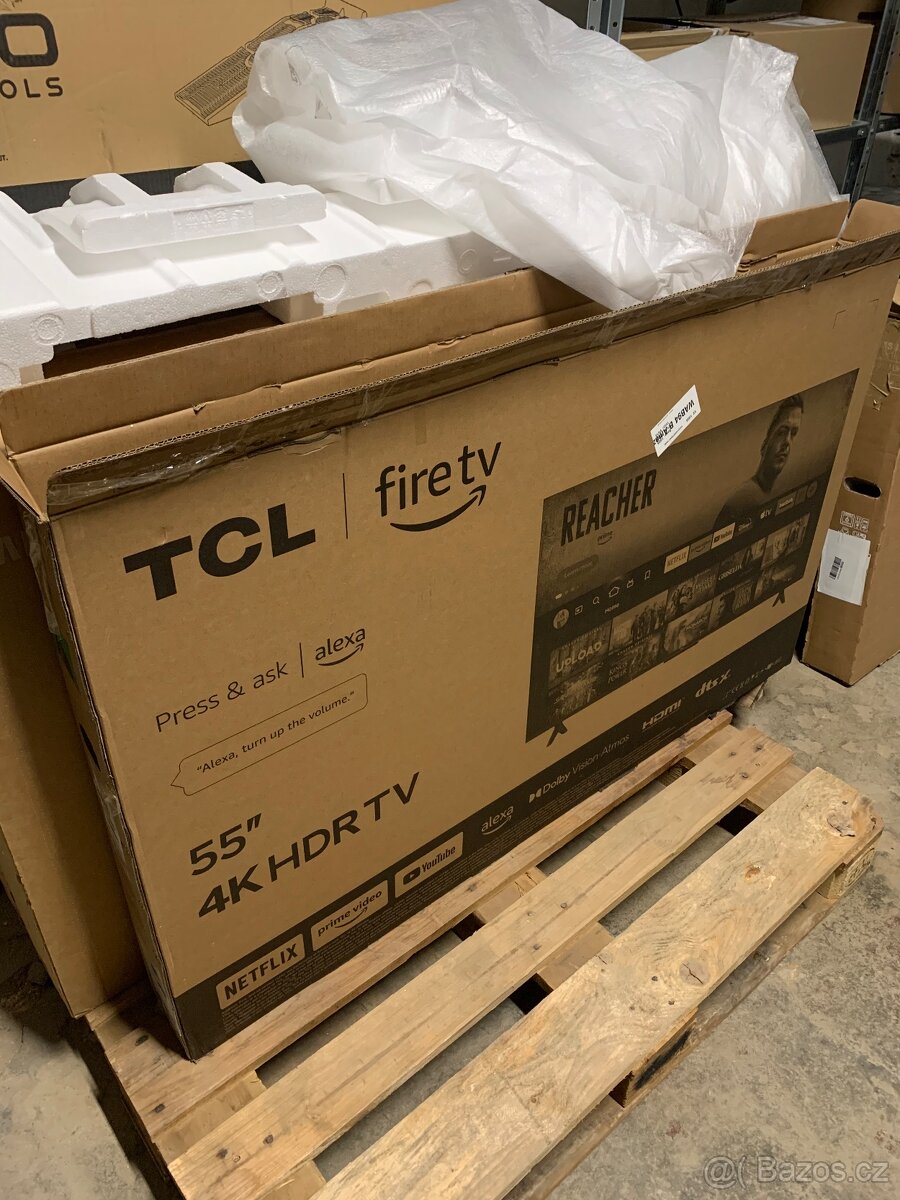 Zánovní televize TCL 55PF650, 139 cm, 4K Smart LED Fire TV - 5
