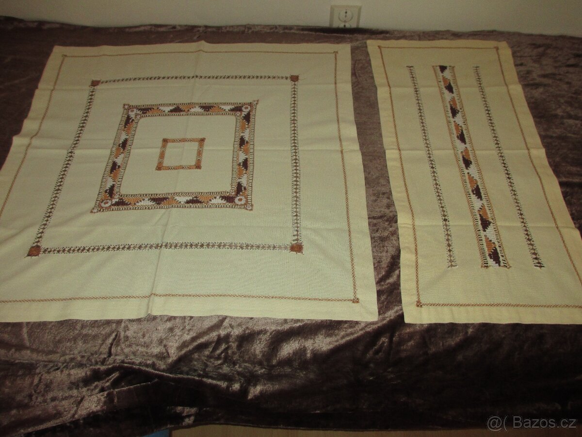 Krajkové ubrusy, prostírání - 5