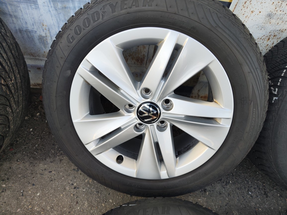 16"celoroční alu sada Norfolk 5x112 origo VW Golf 8 Variant - 5