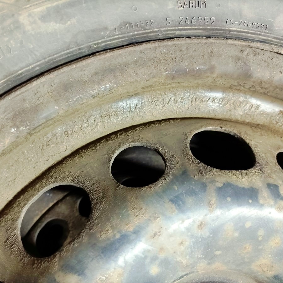 16" plechová kola – 4x108 – CITROEN (PEUGEOT, OPEL, VOLVO) - 5