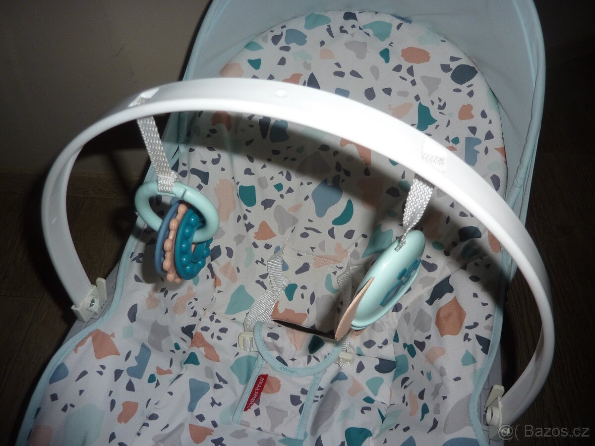 Fisher Price Sedátko/lehátko Terrazzo s vibracemi - 5