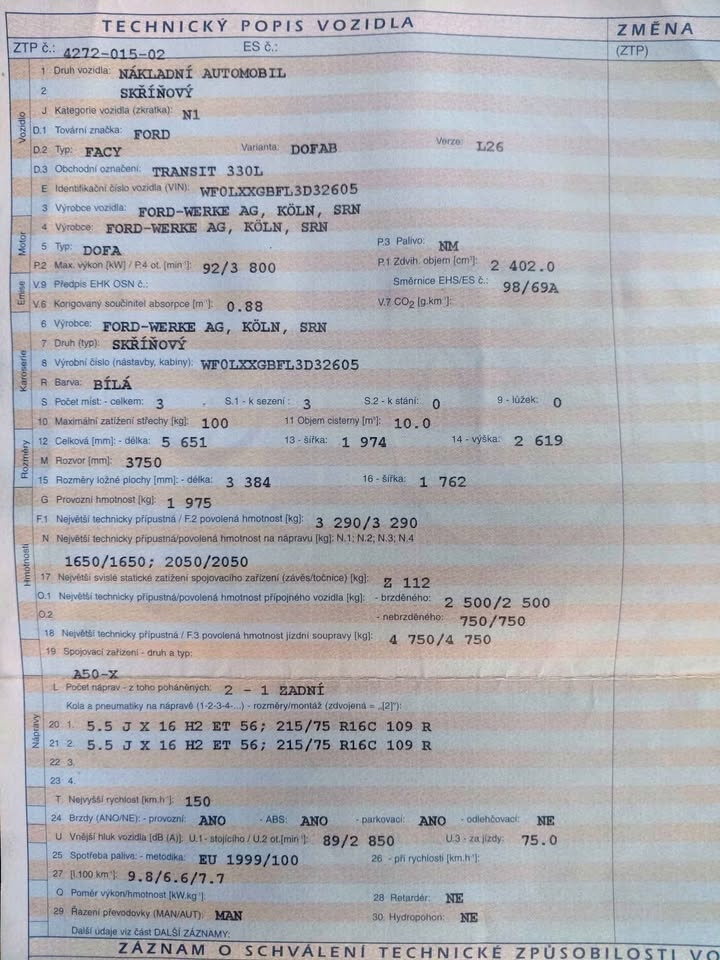 Ford transit 2003 - 5