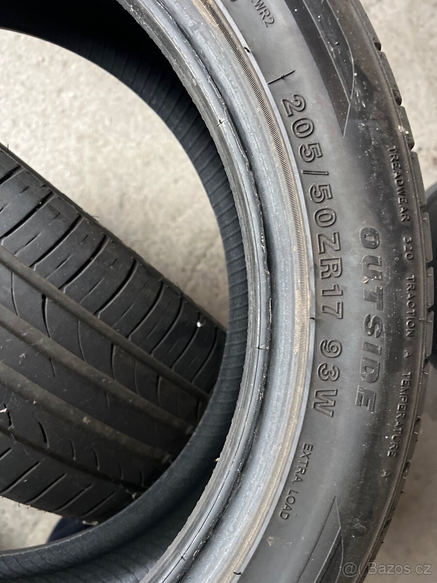 2x letni pneu 205/50/17 Rotalla - 5