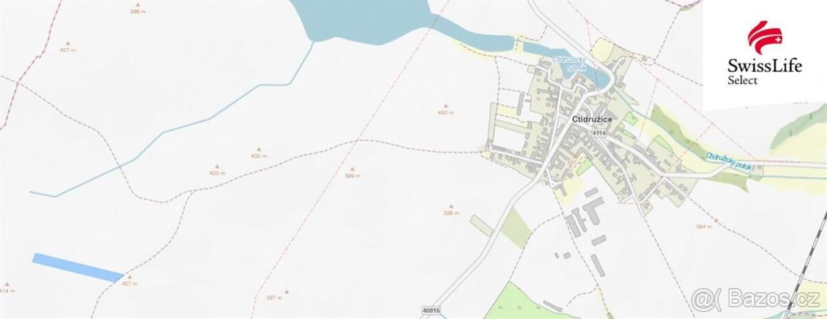 Prodej pole 10113 m2, Ctidružice - 5