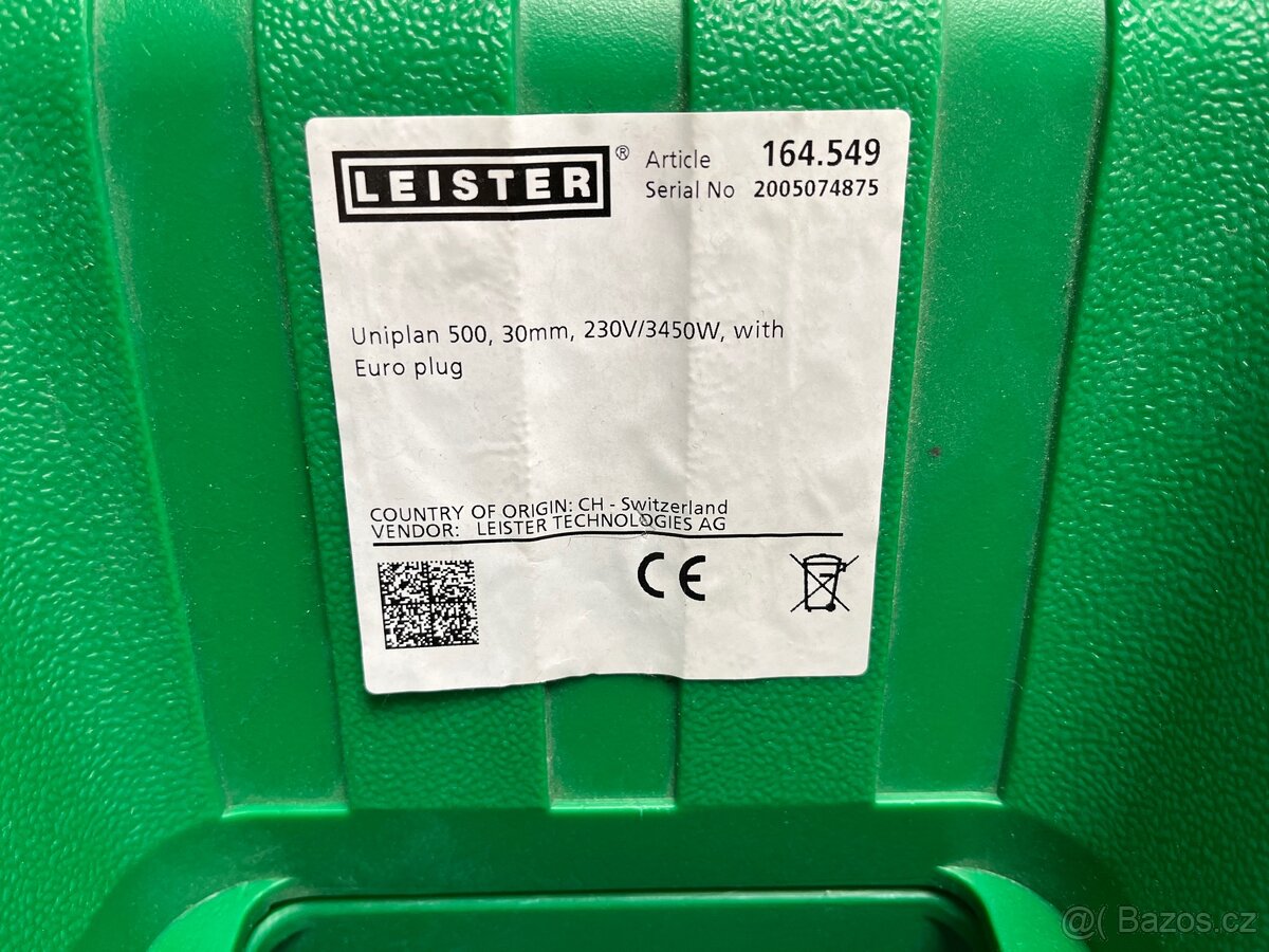 Svařovací automat Leister Uniplan 500, 30mm - 5