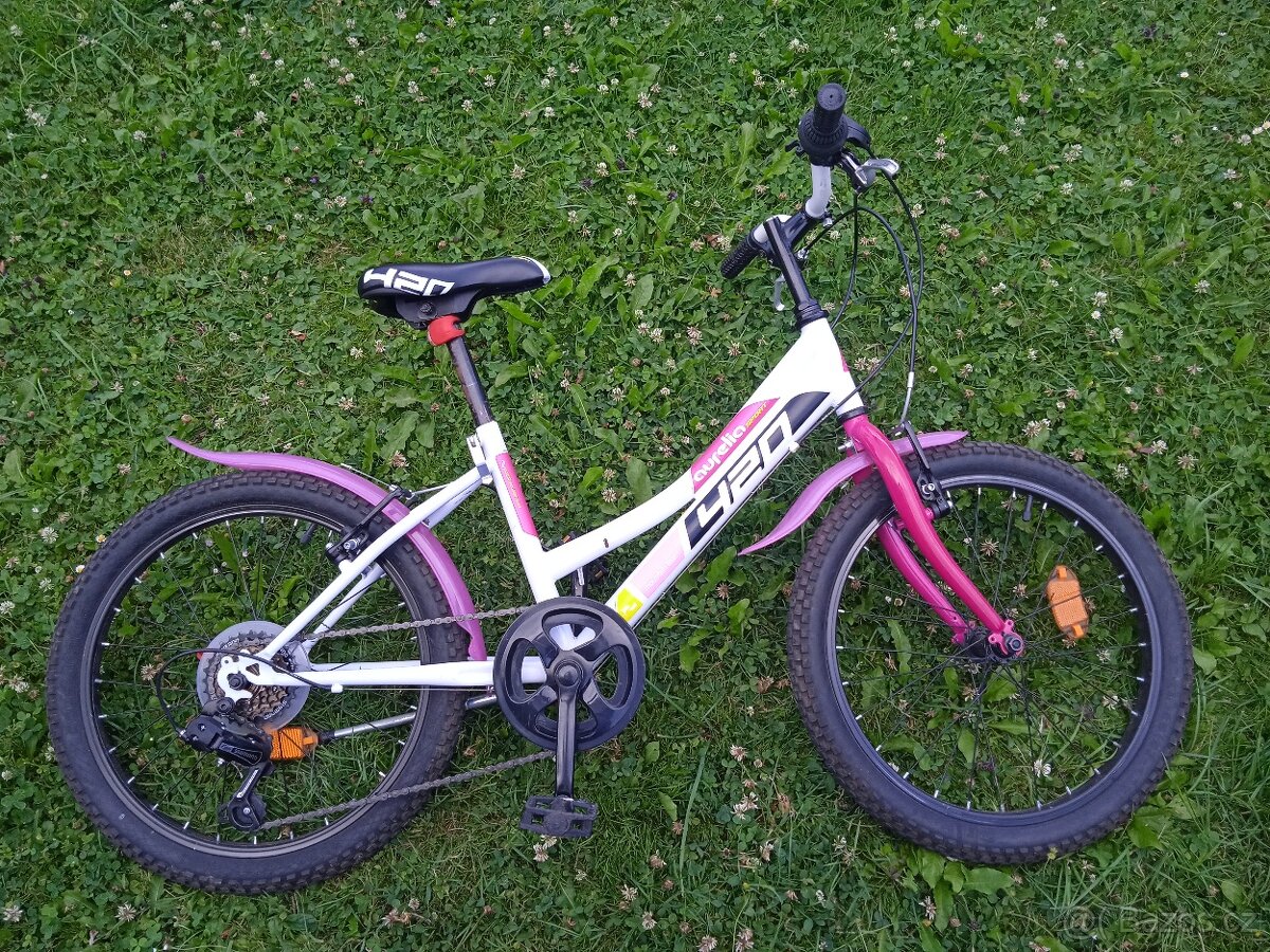 Krásné dívčí kolo 20" i s helmou - 5