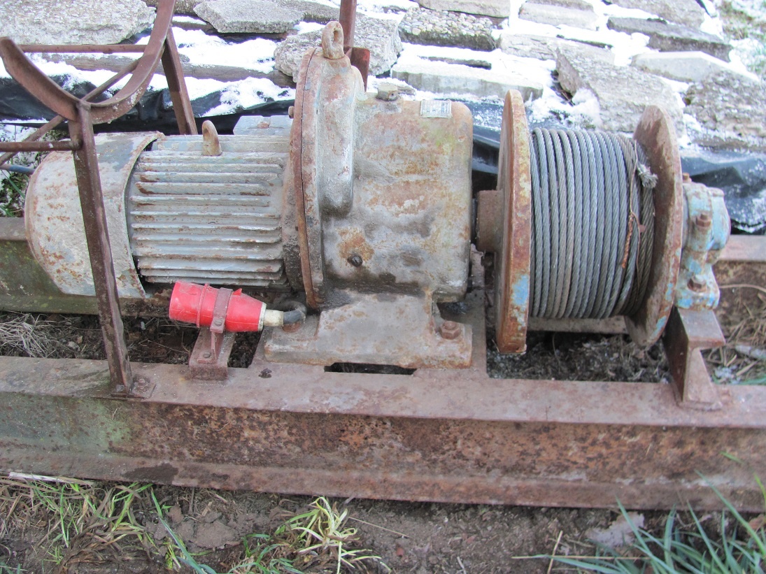 stavební výtah, vrátek, naviják - 5