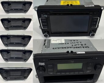 Autorádio Škoda,VW,Audi ORIGINAL,Čina (1DIN,2DIN) - 5