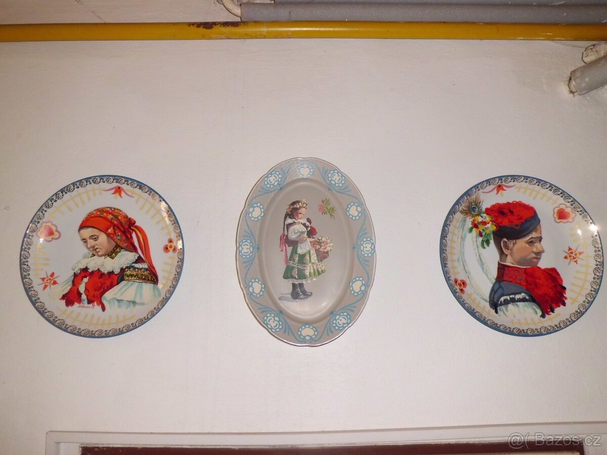 Ručně malovaný obraz na talíři. - 5