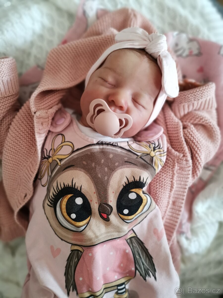 Krásná reborn holčička z kitu Levi - 5