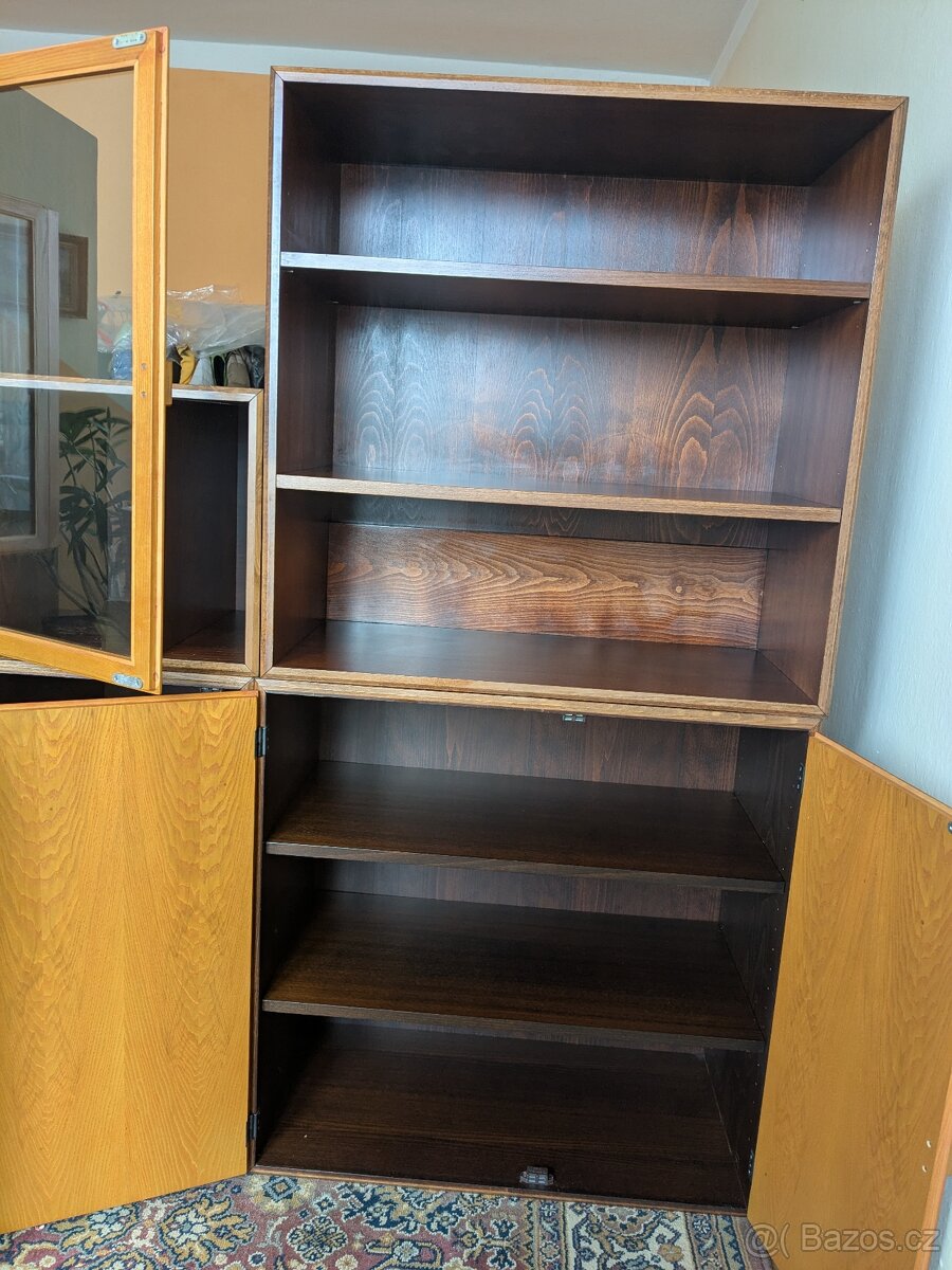 Dřevěná obývací stěna / sestava - 5